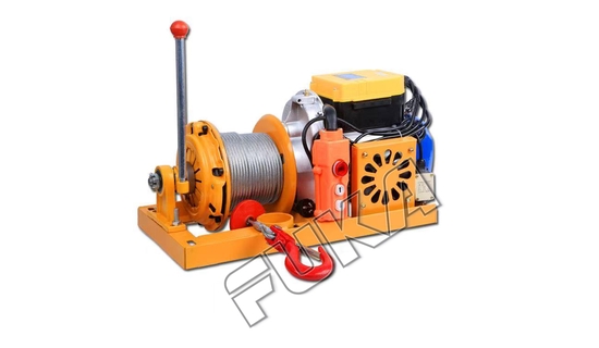 ELECTRIC WINCH WITH CLUTCH
